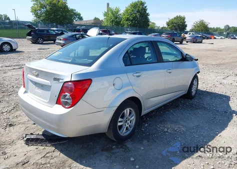 2012 Chevrolet Sonic 2Ls from USA, damaged, VIN 1G1JA5SH4C4174046